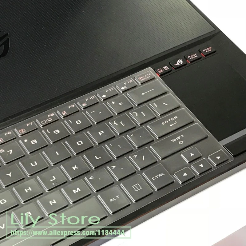 Фото Для ASUS ROG Zephyrus S GX501GI GX501VI GX501VS GX531GS GX531GW GX531GX ROG GX701 gx701gx gx701gxr чехол для клавиатуры из ТПУ №1