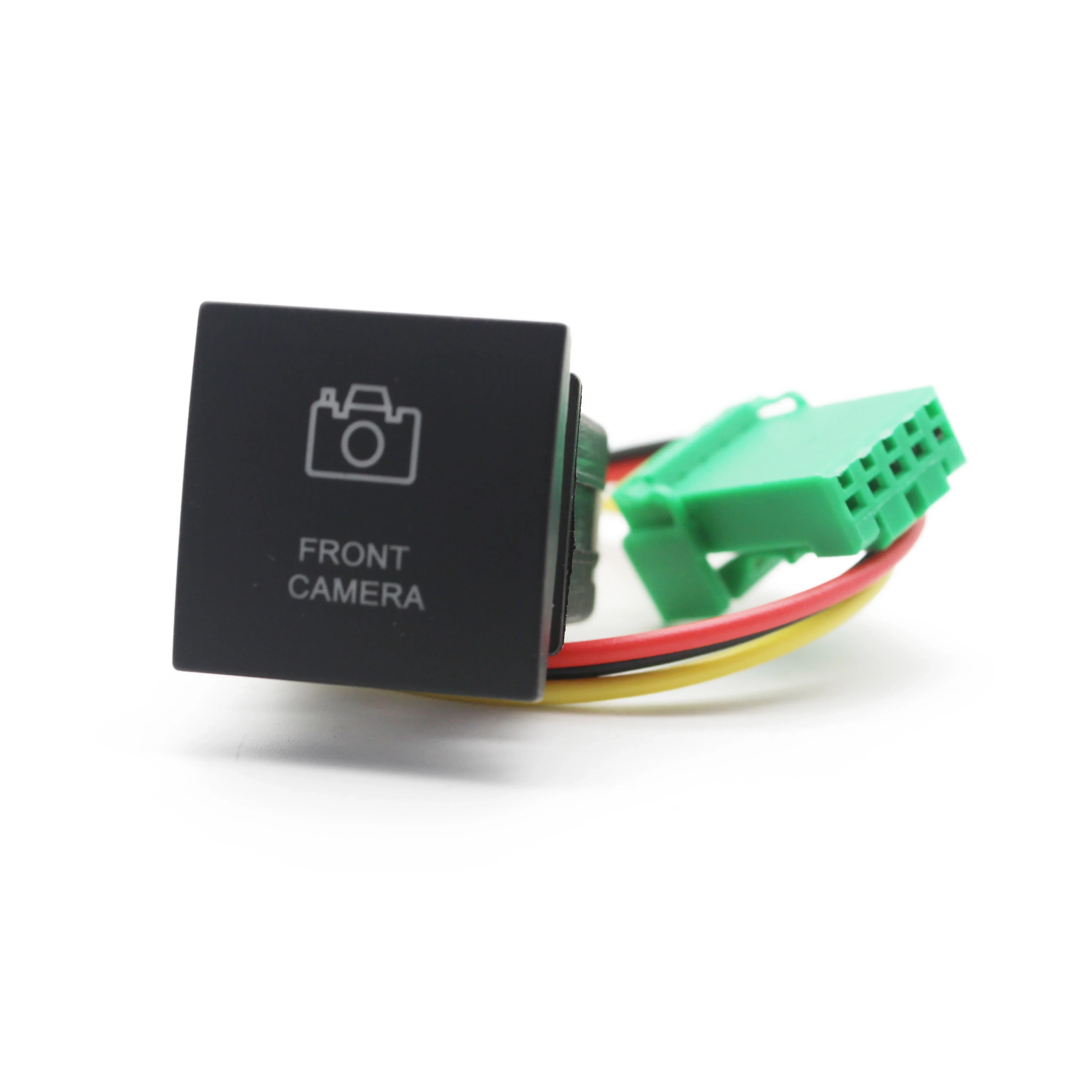 

Автомобильная красная фотокамера заднего вида, 1 шт., переключатель камеры, кнопка включения с проводом для VW Golf 6 2009 2010 2011