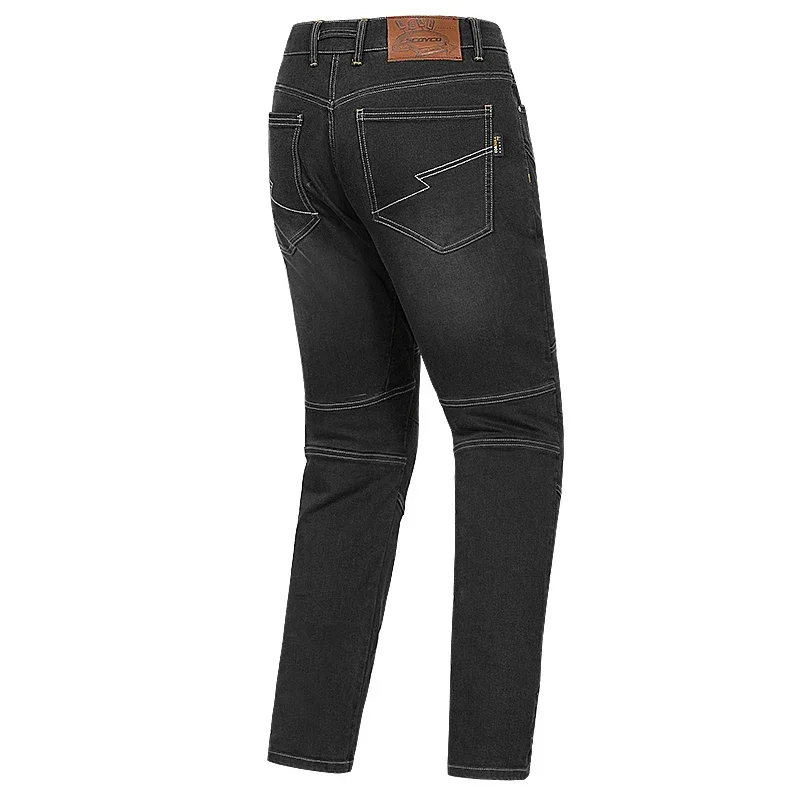 Брюки SCOYCO мужские мотоциклетные в ретро стиле дышащие джинсы для мотоциклистов