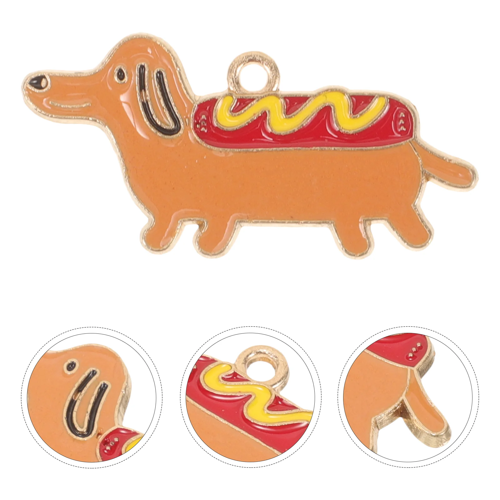 

10 Pcs Adorable Accessories Earrings Pendants Alloy for Crafts Necklace Decors