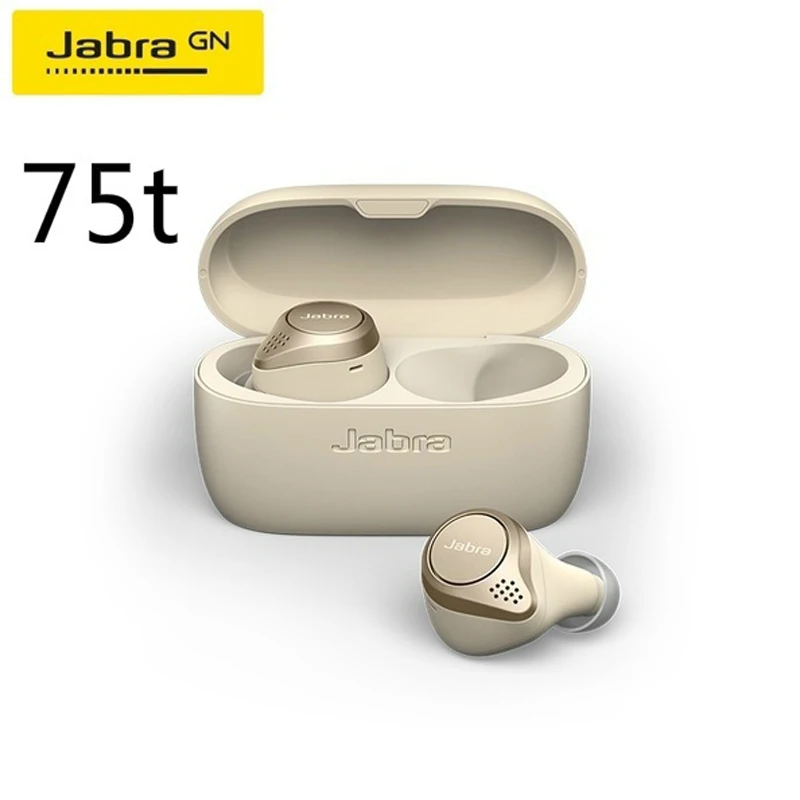 Оригинальные беспроводные Bluetooth-наушники ДЛЯ Jabra Elite 75t спортивные и музыкальные