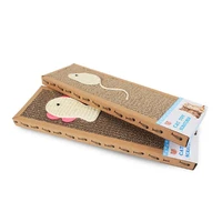 cat scratching pad pet corrugated cardboard claw grinding toy scraper playing training exercise toys pet supplies