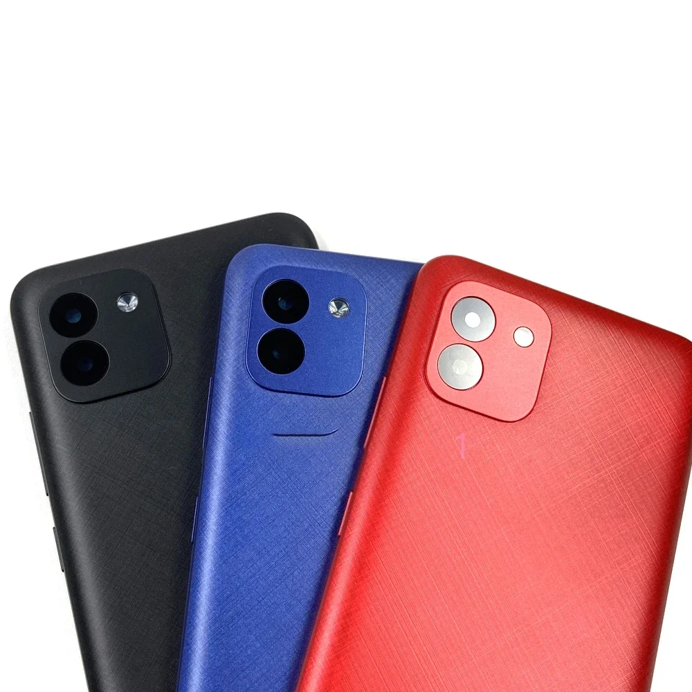 Фото Универсальная задняя крышка-чехол для Samsung Galaxy A03 A035F A035F/DS, пластиковый корпус, совместимый с несколькими моделями №2