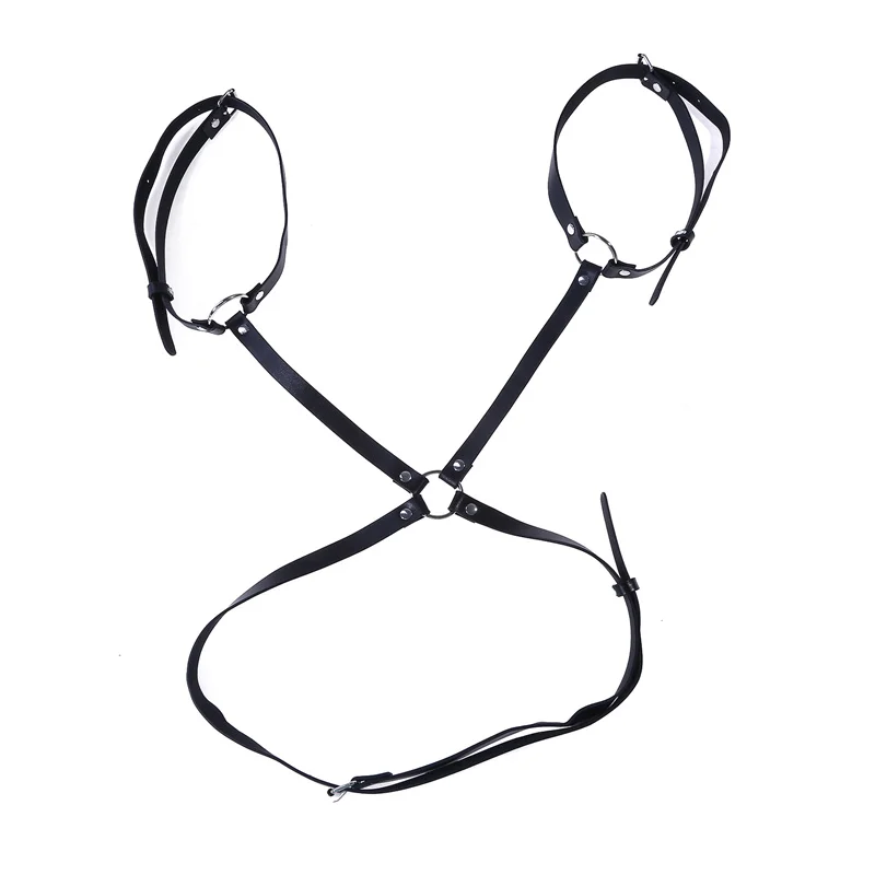 

Belts Women Sexy Garters Faux Leather Female Body Bondage Cage Sculpting Harness Waist Belt Straps Harajuku Ladies Belt 2023