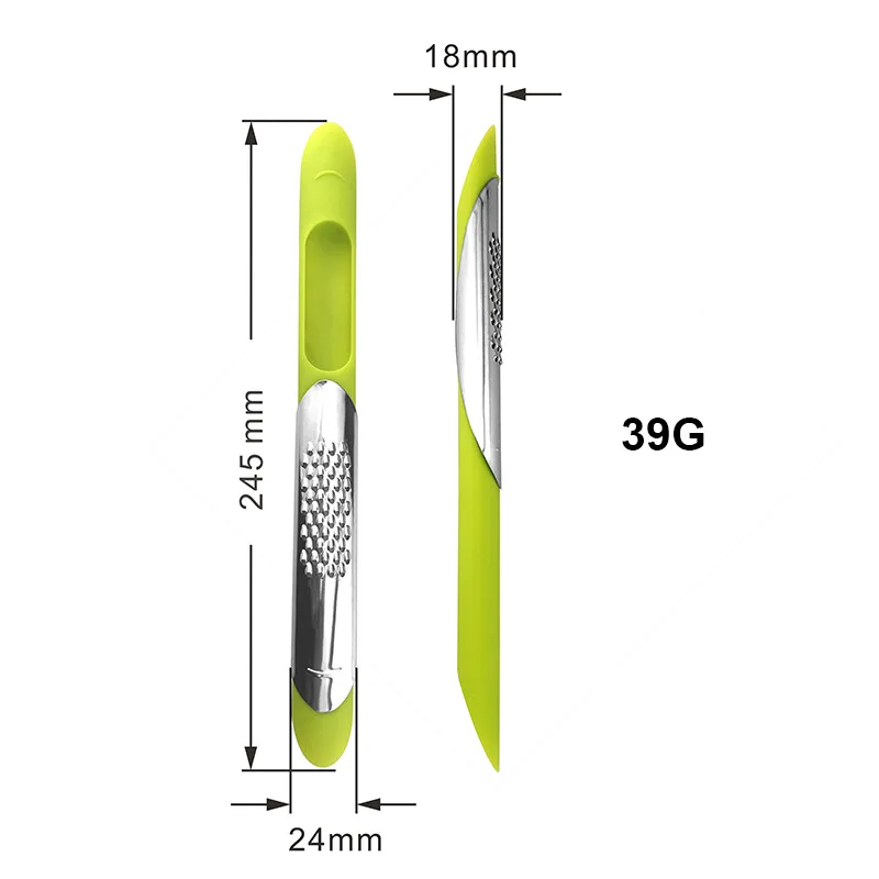 

Mini Mashed Garlic Planer Stainless Steel Grinding Garlic Making Grinding Ginger Shredded Scraping Lemon Peel Spice Chocolate
