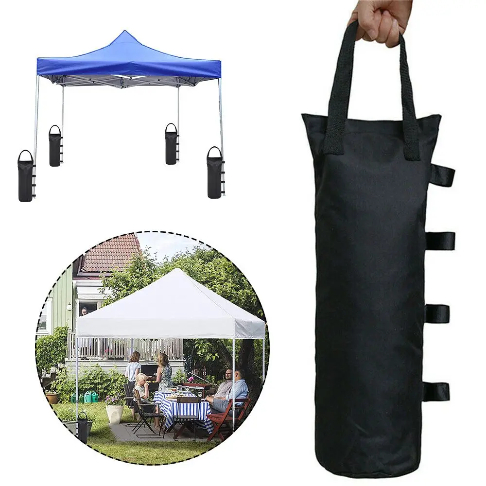 

1/4Pcs Portable Canopy Outdoor Camping Garden Gazebo Foot Leg Party Tent Set Weights Sand Bag Tent Sandbag