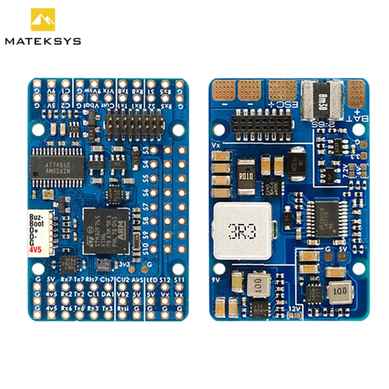 

Matek F765 WSE Flight Controller 2~6S LiPo With OSD BEC Micro SD Card Slot Built-in Inversion Support Multi-axis For RC Drones