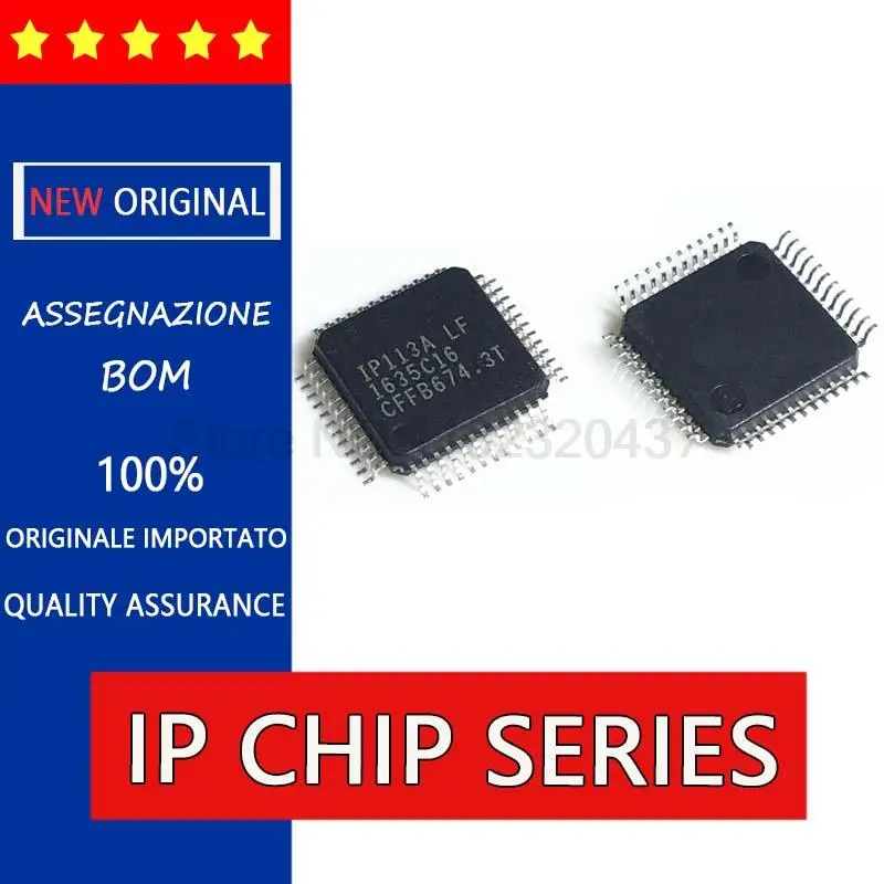 Новинка, оригинальная электронная сигарета, IP113A, IP113C, IP101A, электронная сигарета, чип управления Ethernet, IC QFP48, преобразователь микросхем IC