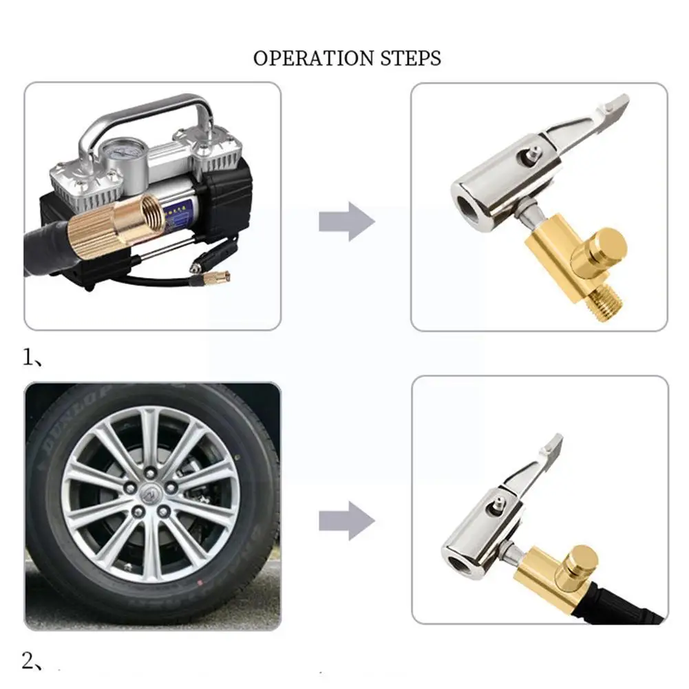 

Преобразование автомобильного воздушного насоса, быстрая ручка, насос для надувания шин, аксессуары для насоса Mijia, соединитель Can F5p9