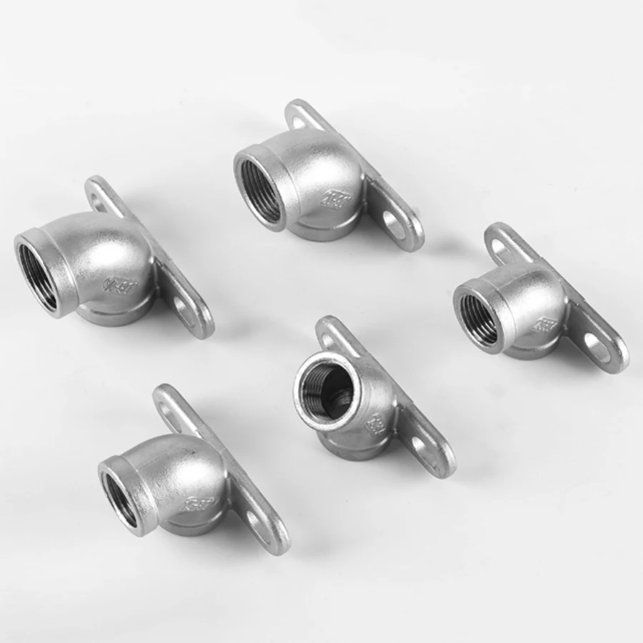 304 Stainless Steel 45° 90 Degree Elbow FemaleThreaded 1/2" 3/4" BSP Butt Joint For Plumbing Fittings