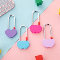small lock colorful padlock for backpack love padlock with key modern minimalist drawer lock new luggage padlock%ef%bc%8cdiary lock