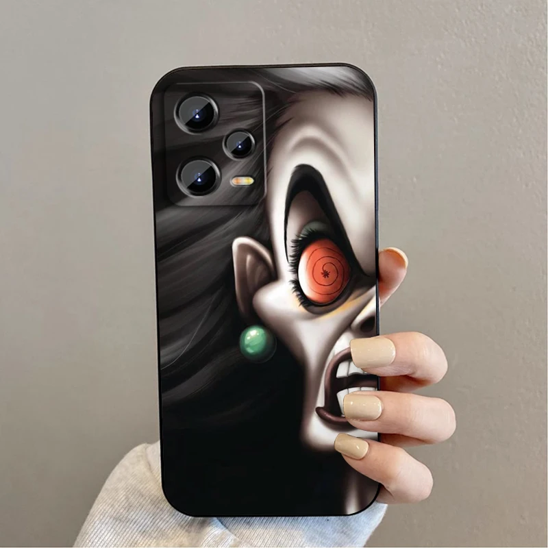 Чехол для телефона Maleficent Usula Disney Xiaomi Redmi Note 13 12R 12 12S Turbo 11 11T 11S 10 10S Pro Plus
