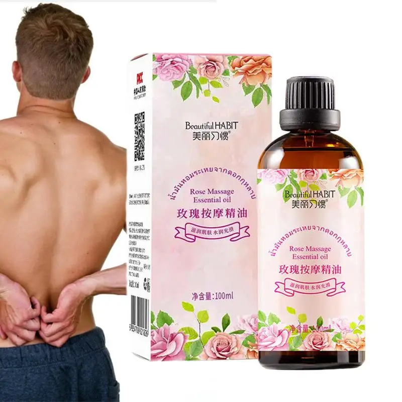 

Rose Essential Oil Floral Essential Oil Massage Oil Natural Plant Essence Good Moisturizing Effect Lighten Skin Tone For Beauty