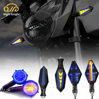 night knight double side flowing turn signals motorcycle led turn signal light built in relay flashing blinker indicator lights