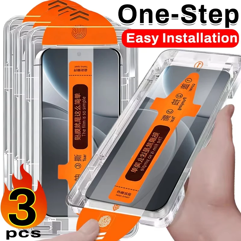 Фото Защитные стекла для Xiaomi Redmi Note 14 13 Pro 12 11 10 9 8 7 15 15C 10C 14C 13C A3 HD из закаленного стекла с легкой установкой №1