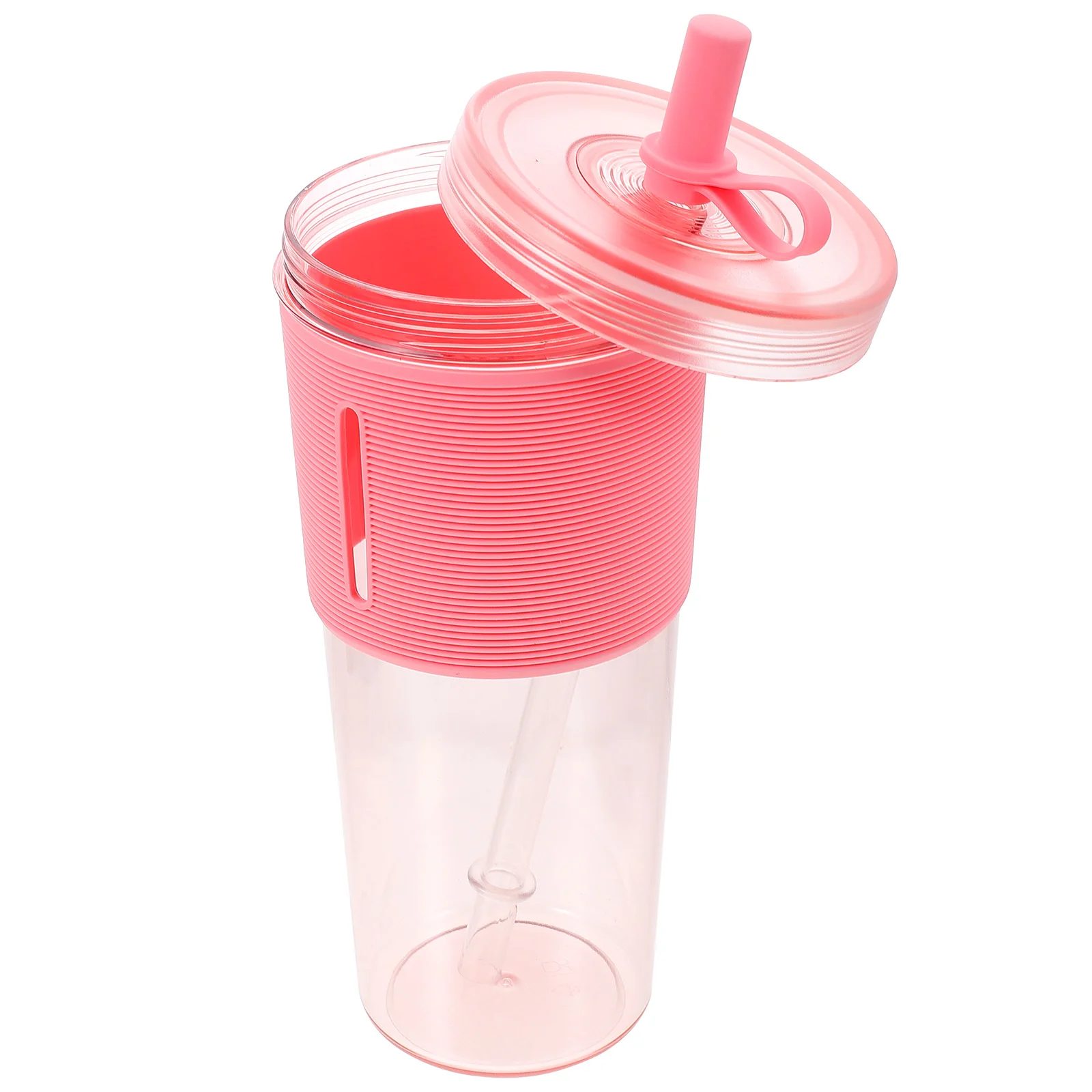 

Cup Water Cups Straw Bottle Coffee Beverage Tumblers Travel Tumbler Drinking Plasticiced Cold Summer Mug Large Insulated