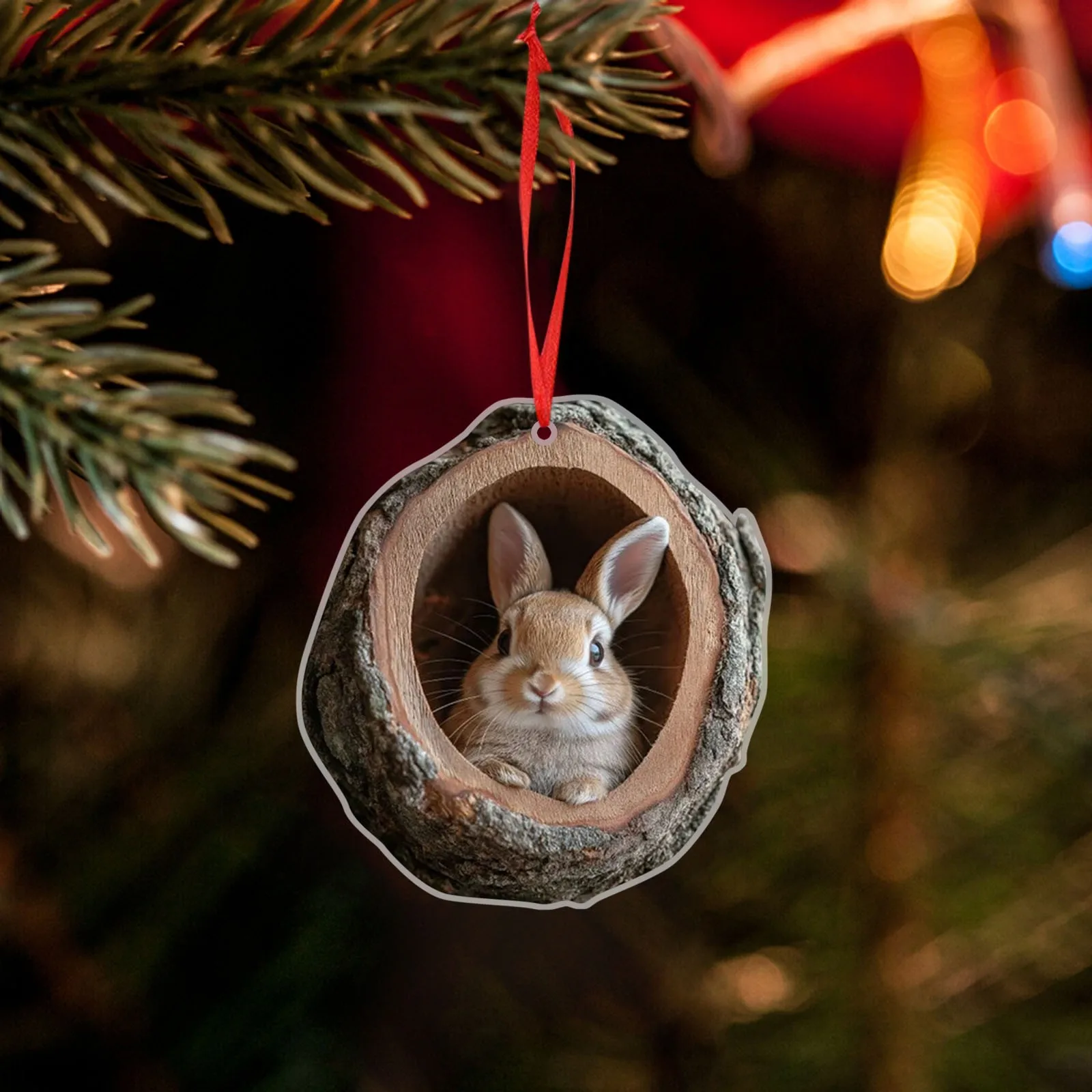 Рождественские принадлежности с животными Рождественская елка различные