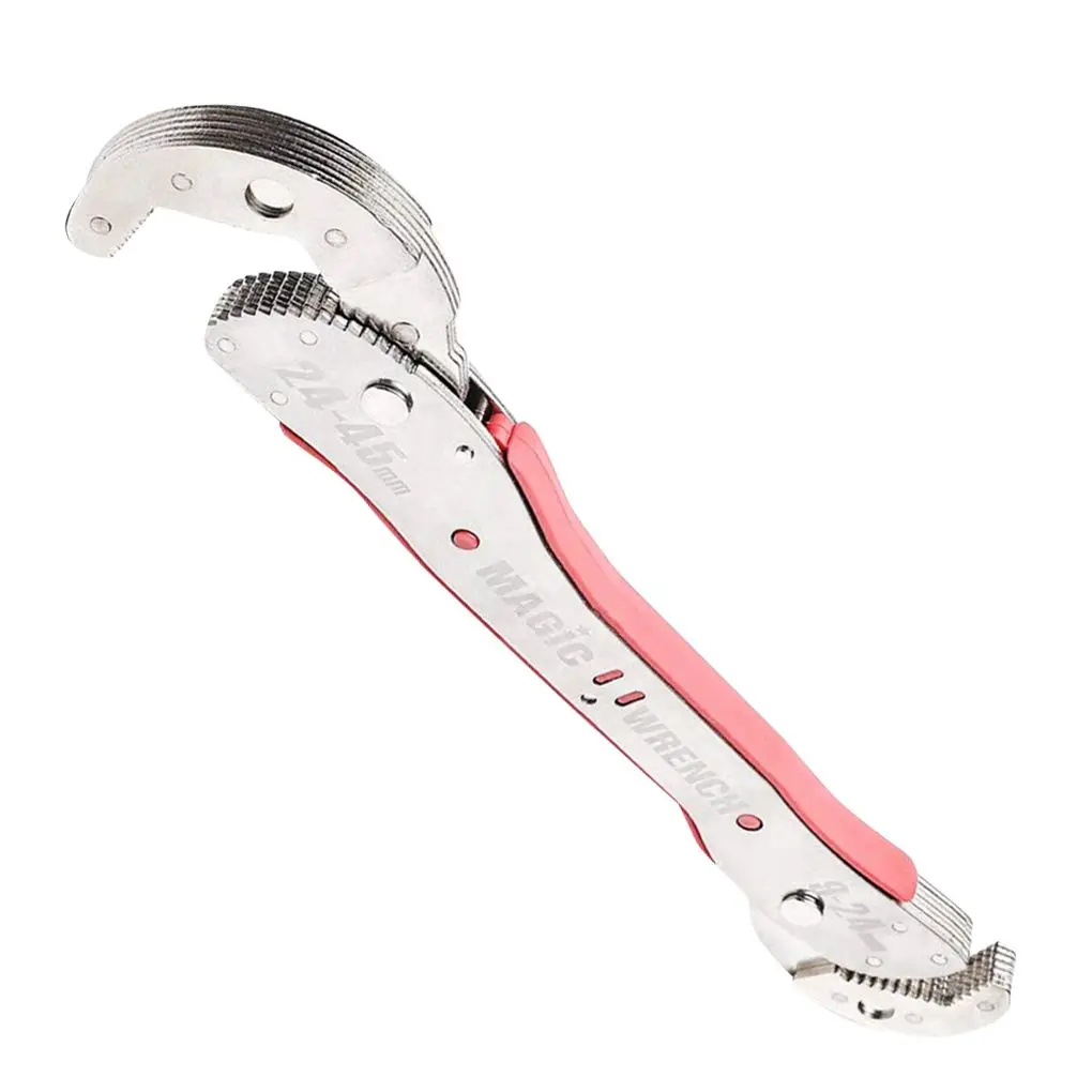 

Universal Wrench Multi-function Quick Snap Grip Wrench Socket Dual Head Adjustable Wrench Spanner Nuts and Bolts