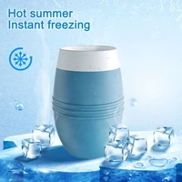 summer frozen cup silicone cold ice cups 200ml fast refrigeration wine beer beverage home kitchen smoothie drinks water bottle