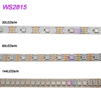 5m dc12v ws2815 led strip addressable dual signal ws2812 5050 rgb smart pixels lamp tape updated 3060144 ledsm