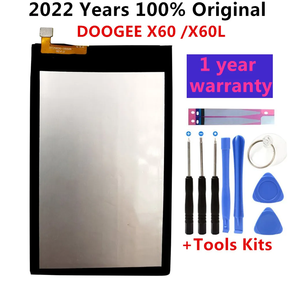 

100% оригинальный новый DOOGEE X60/X60L аккумулятор 3000 мАч для DOOGEE X60/X60L батарея для смартфона + Инструменты