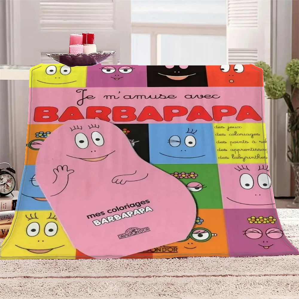 Les B-Barba-papaS Дизайнерское Плюшевое Одеяло Тонкий Мягкий Чехол Для Кровати Дивана