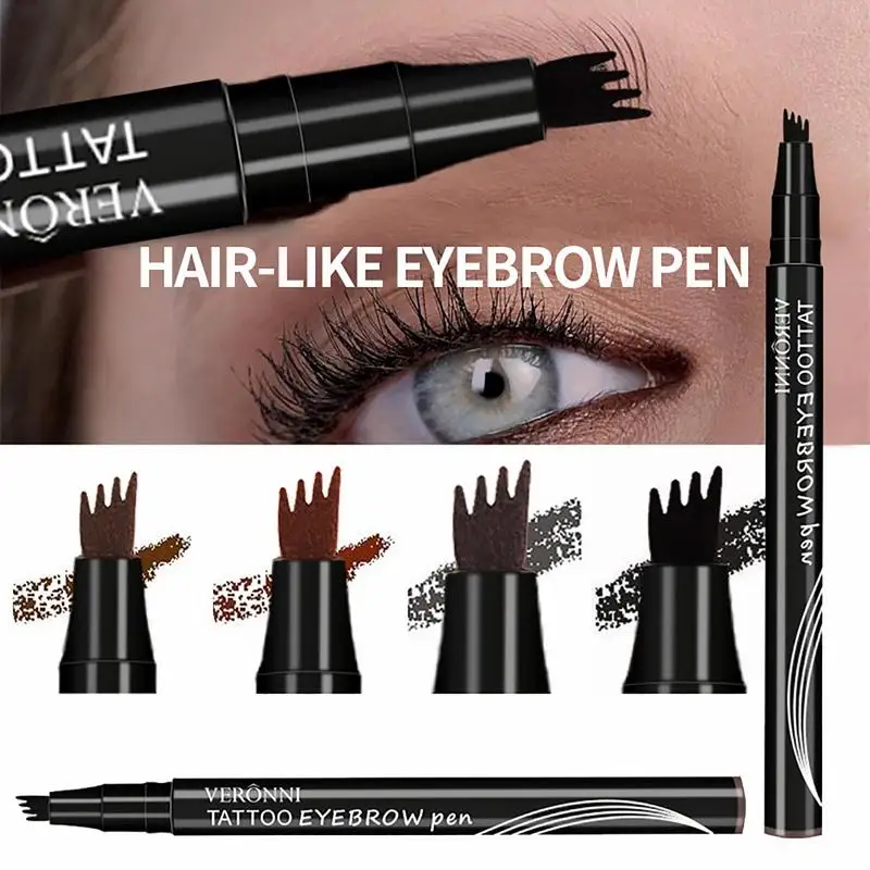 

Eyebrow Pencil Unique Fork-Shaped Durable And Waterproof Eyebrow Pencil Natural Looking Gentle On Skin Eyebrow Pencil For Girls