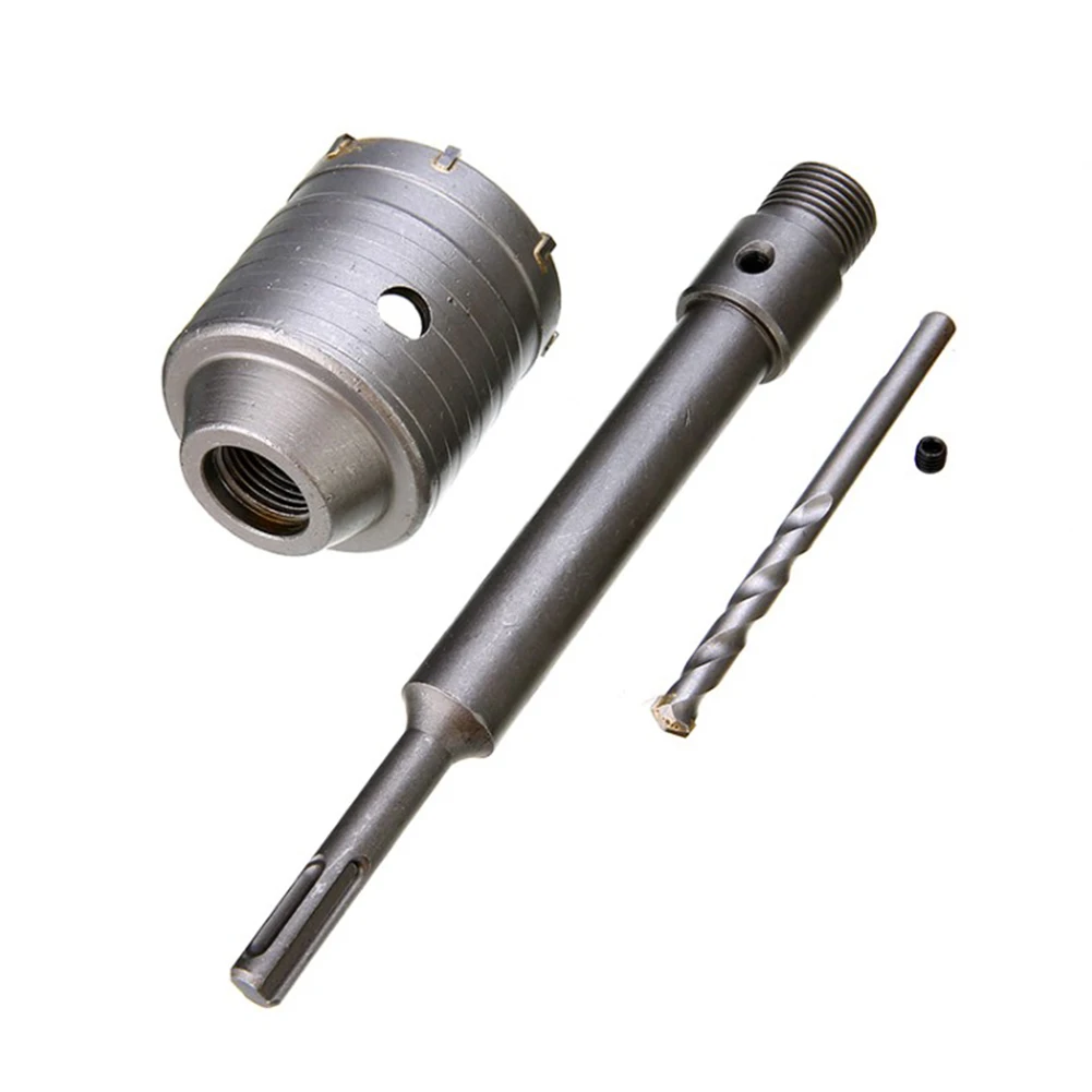 

65mm Drill Bit Set Wall Hole Saw Drill Bit Set Core Bit &200mm Connecting Rod For Cement Wall Stone Brick Granite Marble Ceramic
