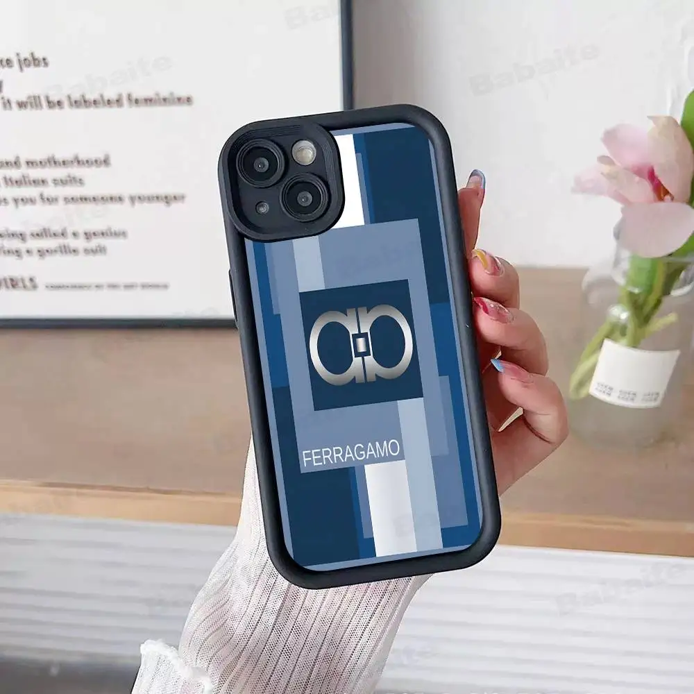 Фото Чехлы для телефонов F-Ferragamo Cartoon для iPhone 17, 16, 15, 14, 13, 12, 11 Pro Max Plus №5