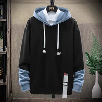 2022 men sweater hooded sweatshirts youth pullover mens jacket casual polyester mens clothing