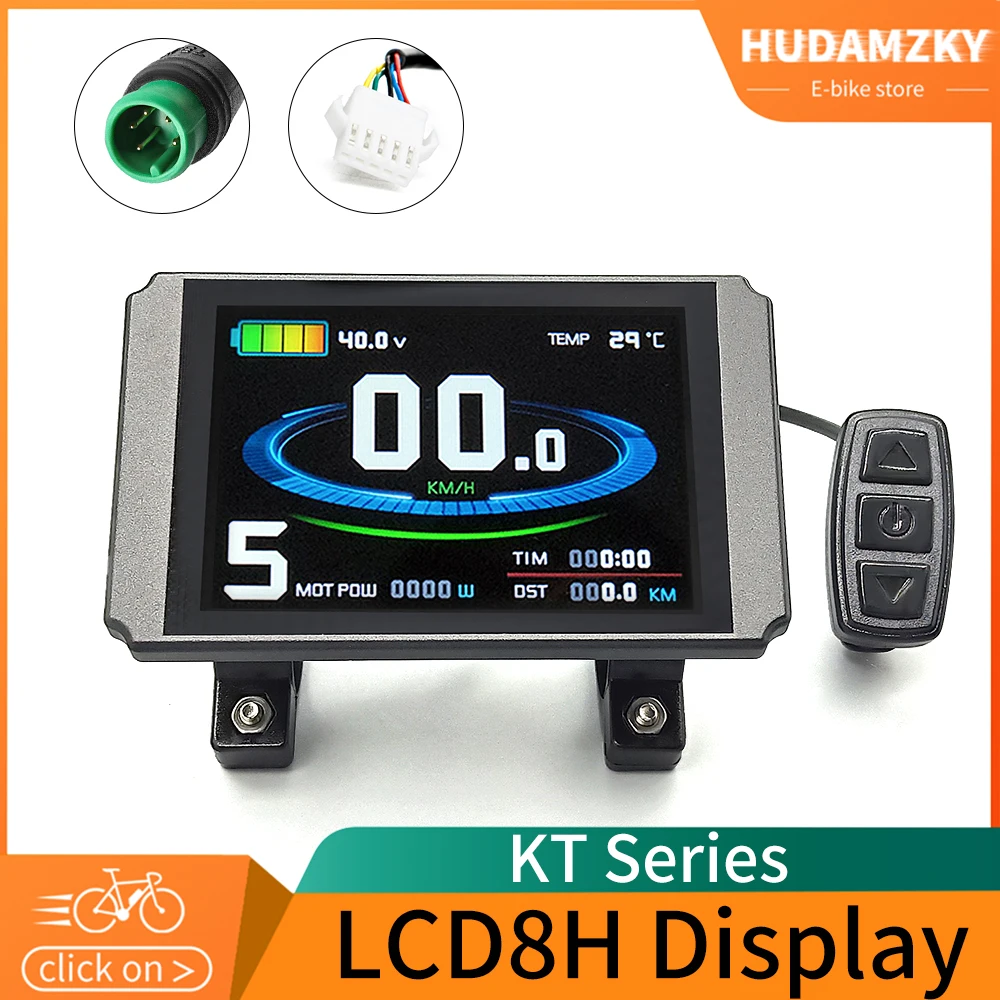 Дисплей для электровелосипеда KT LCD8H LCD8HU, цветной дисплей с USB 24 В/36 В/48 В/60 в/72 в
