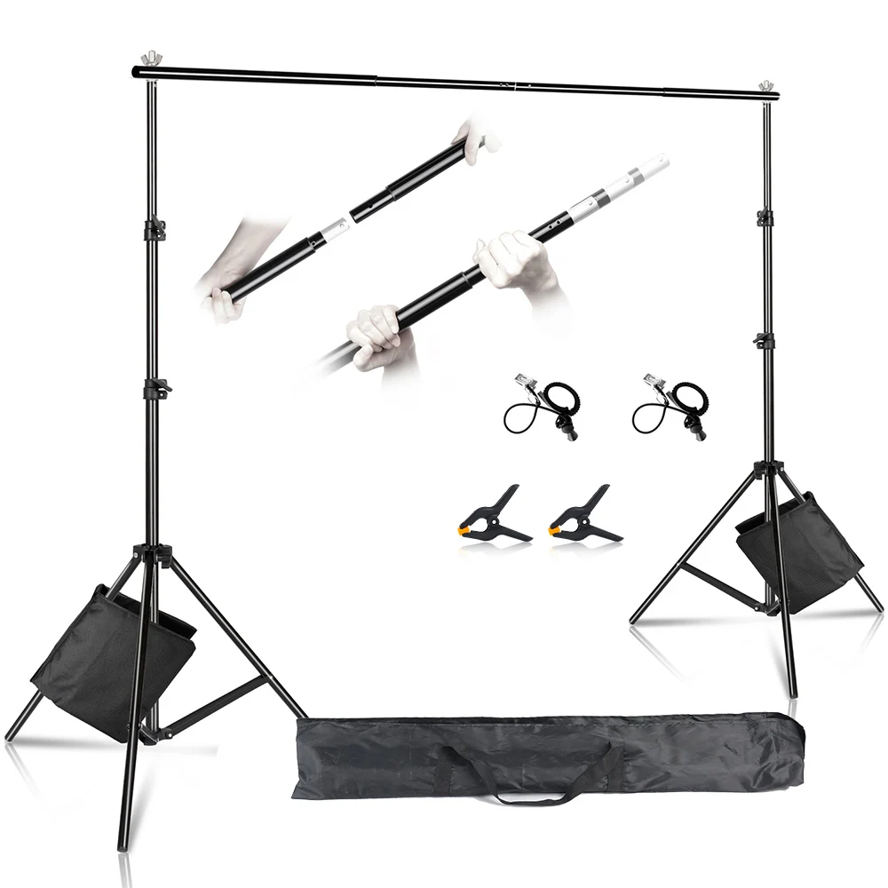 Подставка для фона система поддержки фотографий регулируемая подставка набор