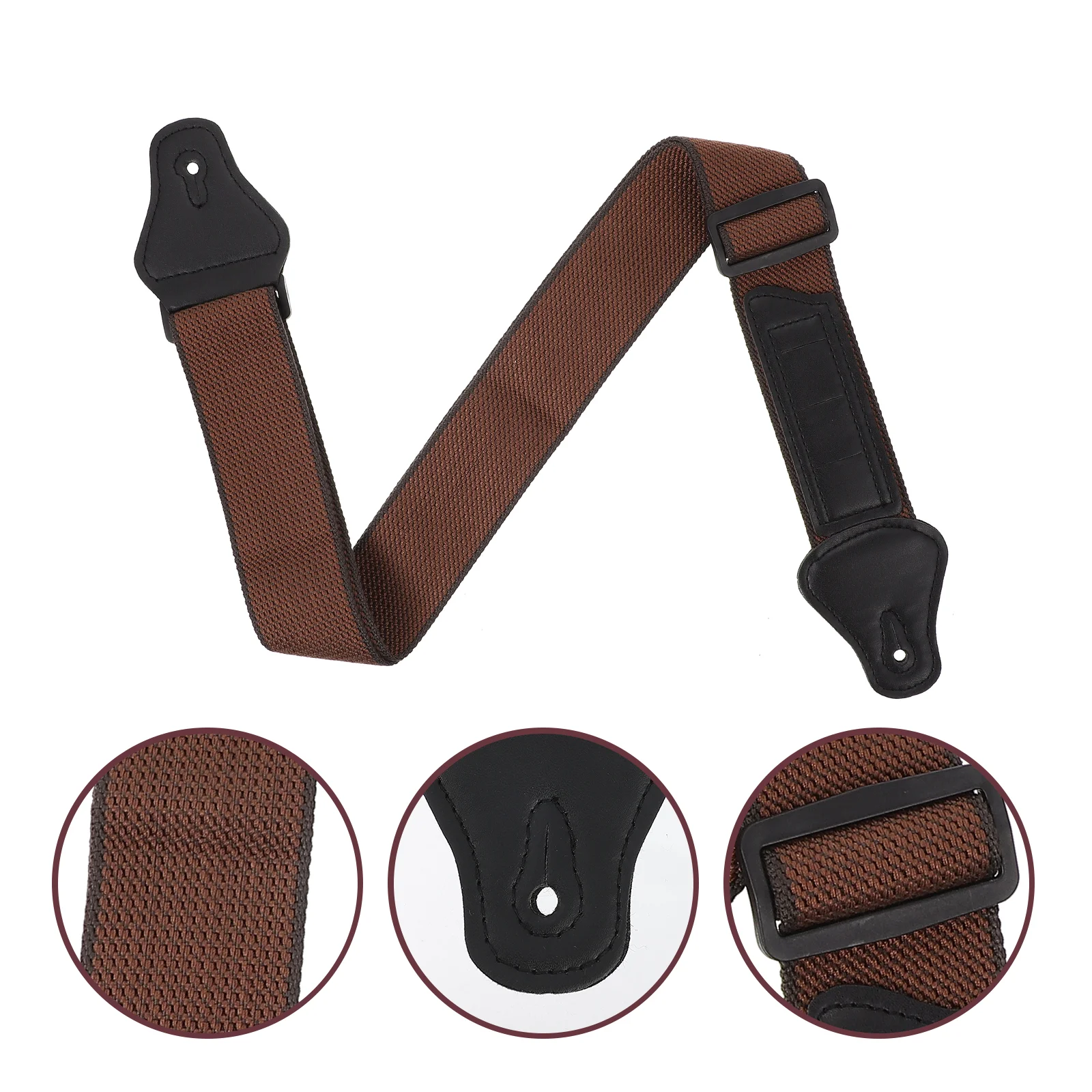 

Guitar Strap Waist Belt Picks Thicken Accessory Instrument Rope Oxford Cloth Parts Stand Electric