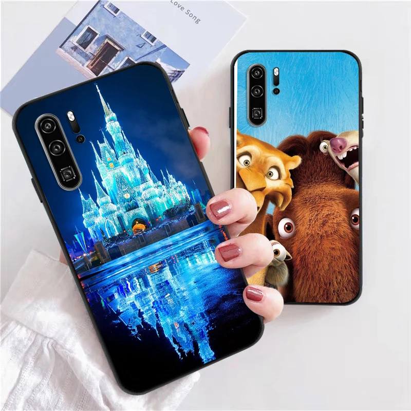

Disney Princess Phone Cases For Huawei Honor P30 P40 Pro P30 Pro Honor 8X V9 10i 10X Lite 9A Carcasa Back Cover Coque Soft TPU