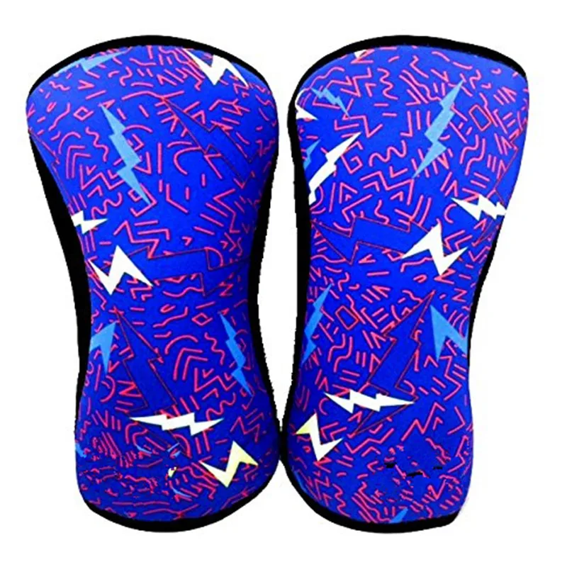 

1 Pair Knee Sleeves for Weightlifting Premium Support & Compression - Powerlifting & Crossfit - 7mm Neoprene Sleeve