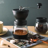 manual coffee grinder mini coffee beans handmade tamper bean burr grinders mill kitchen tool accessories crocus grinders