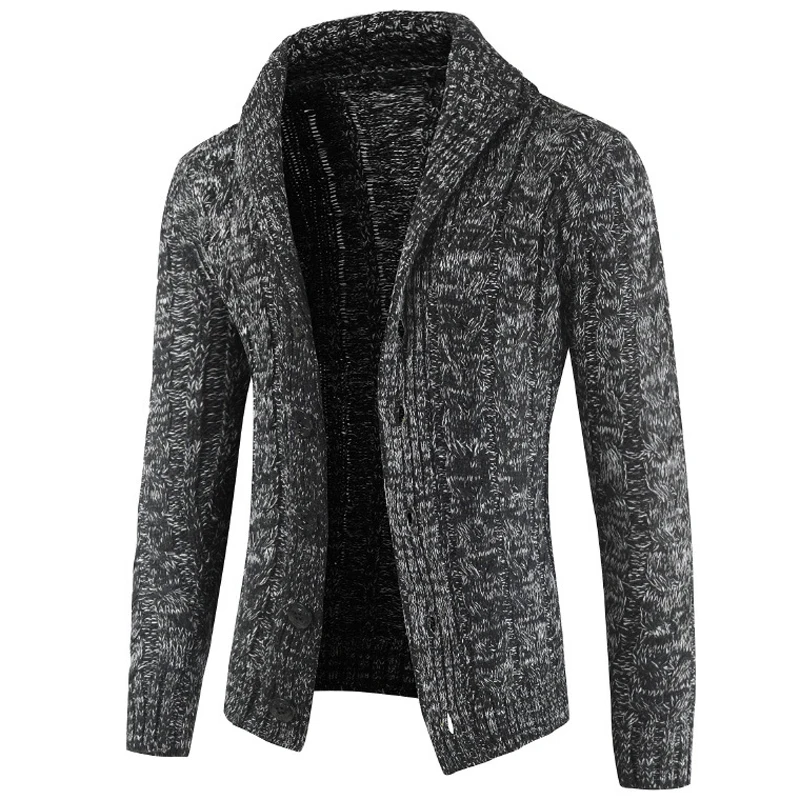 Mens Autumn Casual Sweaters Winter Jacket Men Knitted Cardigan Fashion Loose Sweater Men Warm  Casual Knitwear Tops