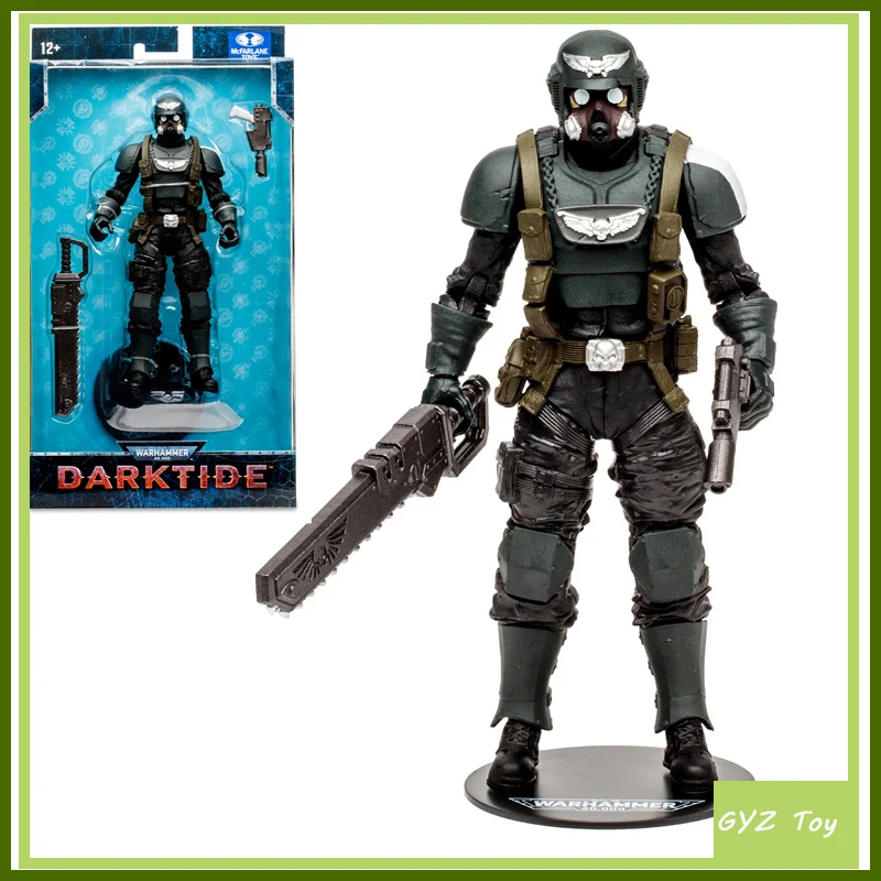 

Оригинальная экшн-фигурка Mcfarlane фигурки аниме Warhammer 40k Veteran Guardsman (Darktide), коллекционные игрушки, подарок для детей