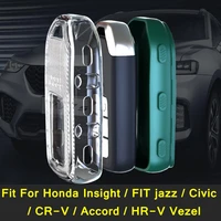 car key case remote control protector cover fit for honda insight fit jazz civic cr v accord hr v vezel accessories