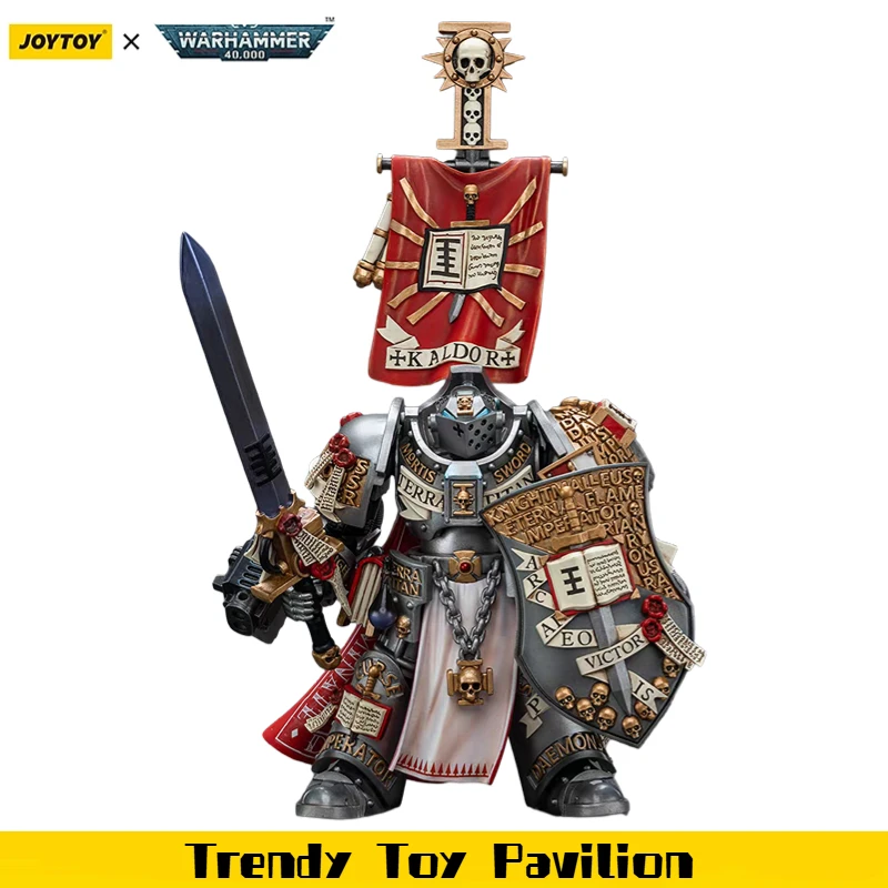 Фото 【Доставка в течение 24 часов】Коллекционная фигурка JOYTOY Warhammer 40K Grey Knights Kaldor Draigo 1/18 №2