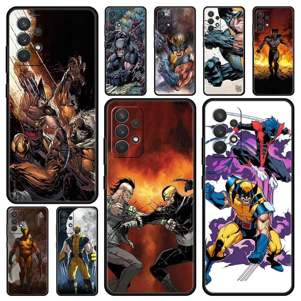 

Cover Case for Samsung Galaxy A01 A02 A03 A11 A12 A13 A21S A23 A31 A41 A51 A71 A91 A22 A32 A33 Original Super Hero Wolverine