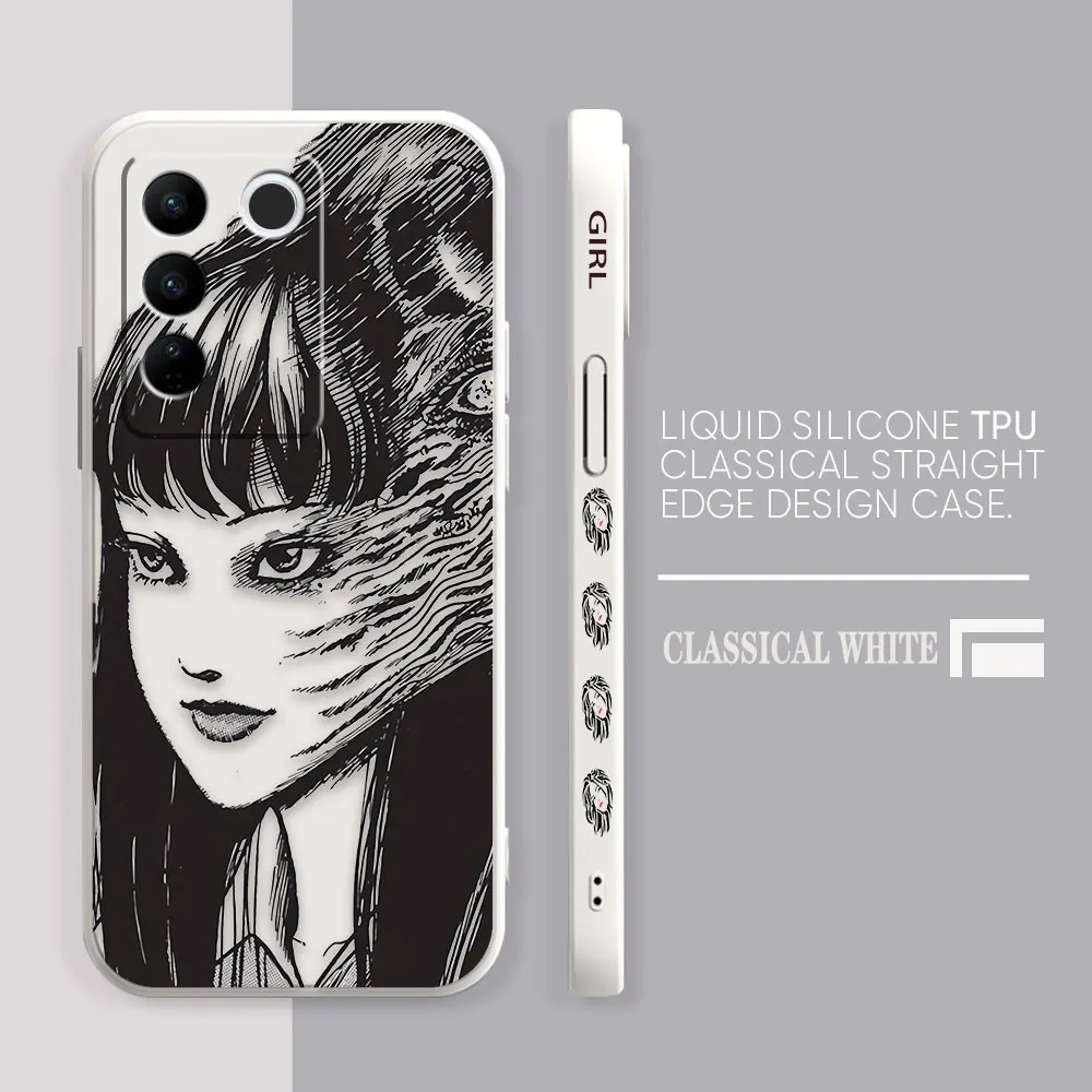 Case For VIVO S1 S5 S6 S7 S9 S9E S10 S12 S15 S16E V19 V20 V21 V23 V25 V27 PRO 5G Case Funda Cqoue Shell Capa Anime Horror Comics