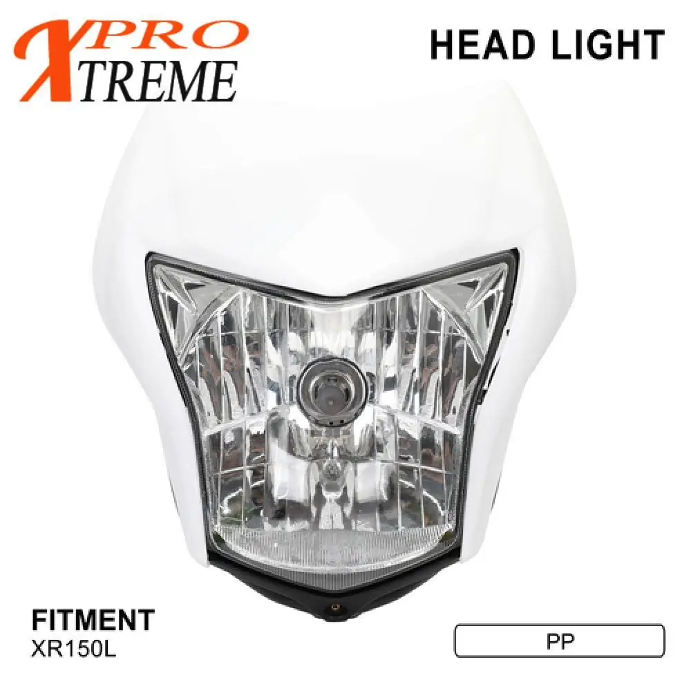 Накладка на фару мотоцикла, галогенная для HONDA XR150L, обтекатель в сборе, маска для фар, велосипед для грязи, мотокросс, эндуро