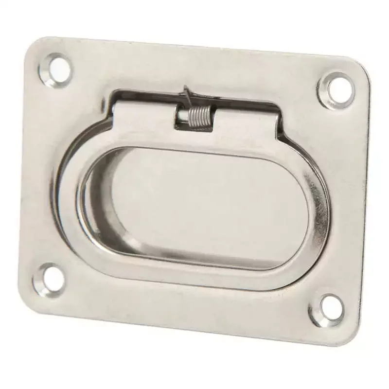 

Hatch Pull Flush Lift Highly Polished Boat Ring Hatch Handle for RV for Yacht