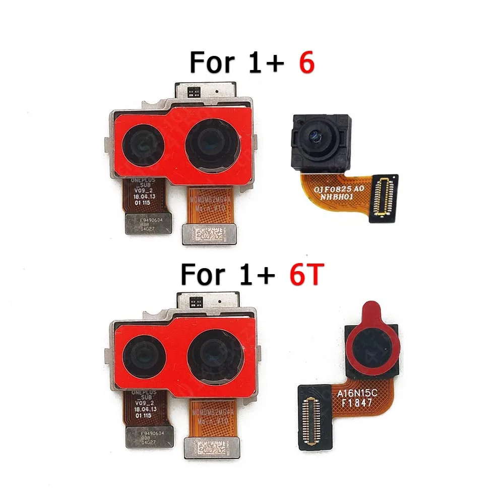 

Original Rear Front Camera For OnePlus 6T One Plus 6 T Small Back Selfie Backside Frontal Facing Camera Module Spare Parts