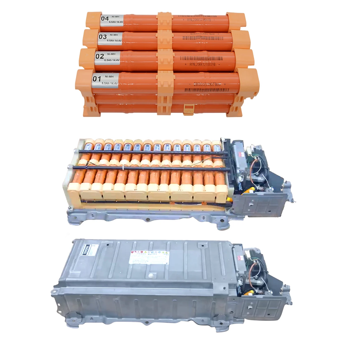 

14.4V 6500mah Nimh Replacement Hybrid Car Auto Battery For Camry Xv40 2007-2011