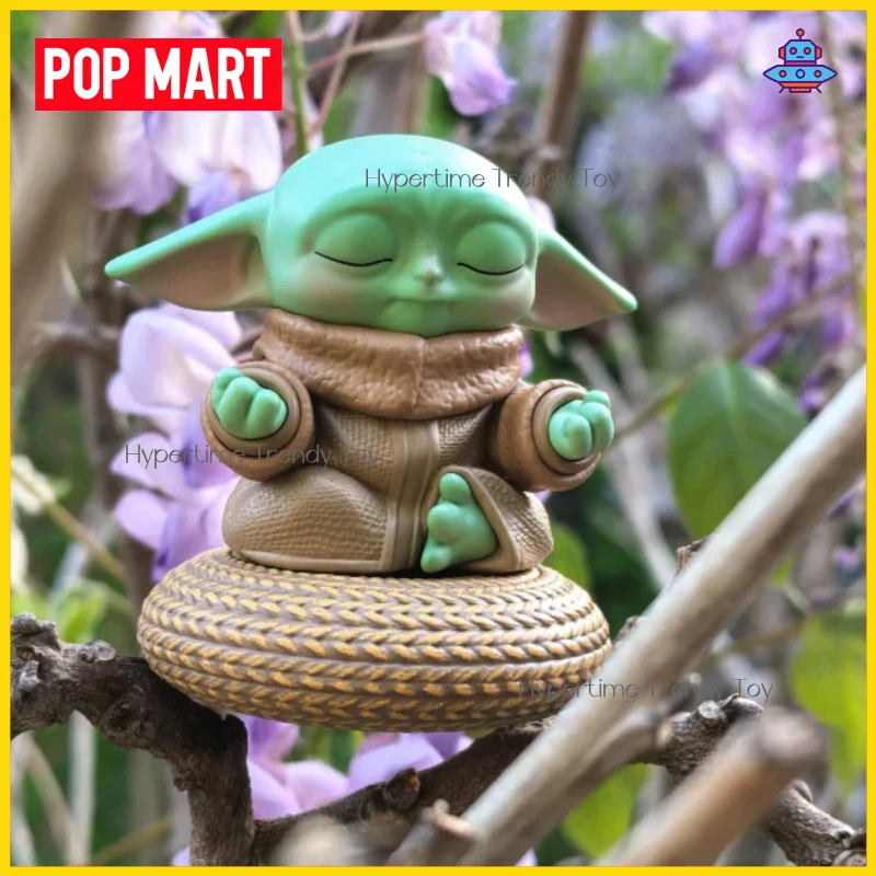 Фото Оригинальные фигурки Popmart Star Wars Grogu из серии Tiny But Mighty, коллекционные игрушки в закрытой упаковке, модные украшения для рабочего стола, подарки-сюрпризы №3
