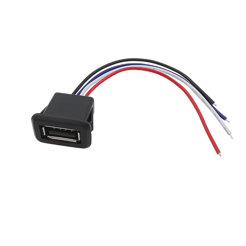 

LOCHEUK USB 2.0 женский разъем черный 10 см