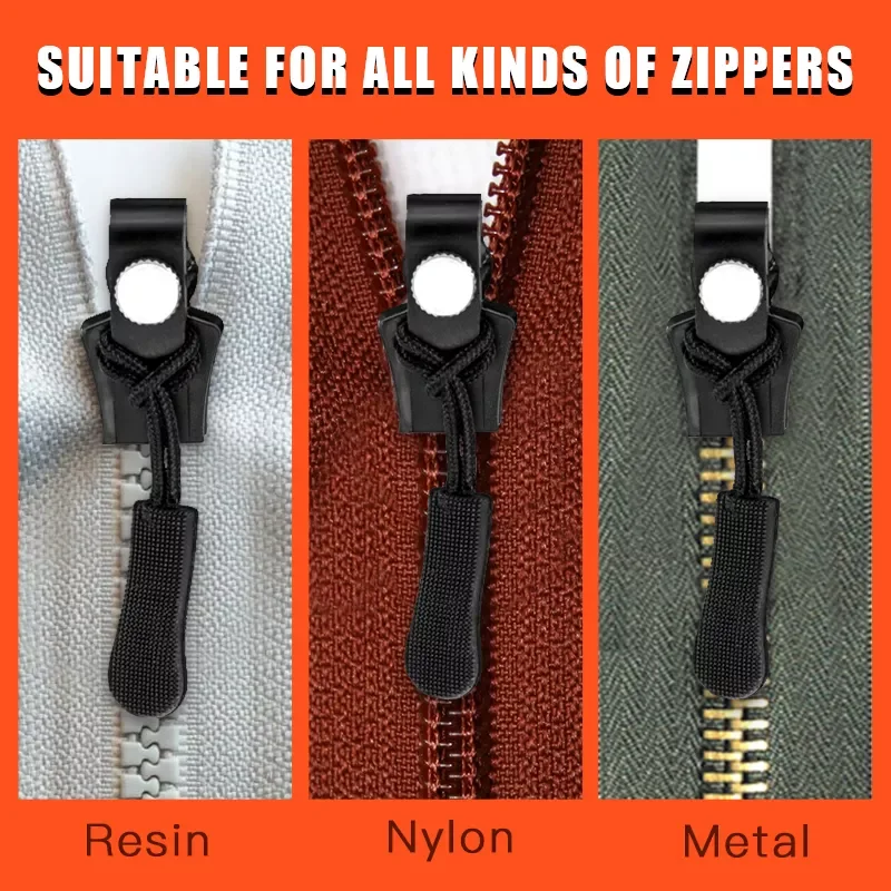 

Instant Zipper Universal Instant Fix Zipper Repair Kit adjustable Replacement Zip Slider Teeth New Design Zippers Sew