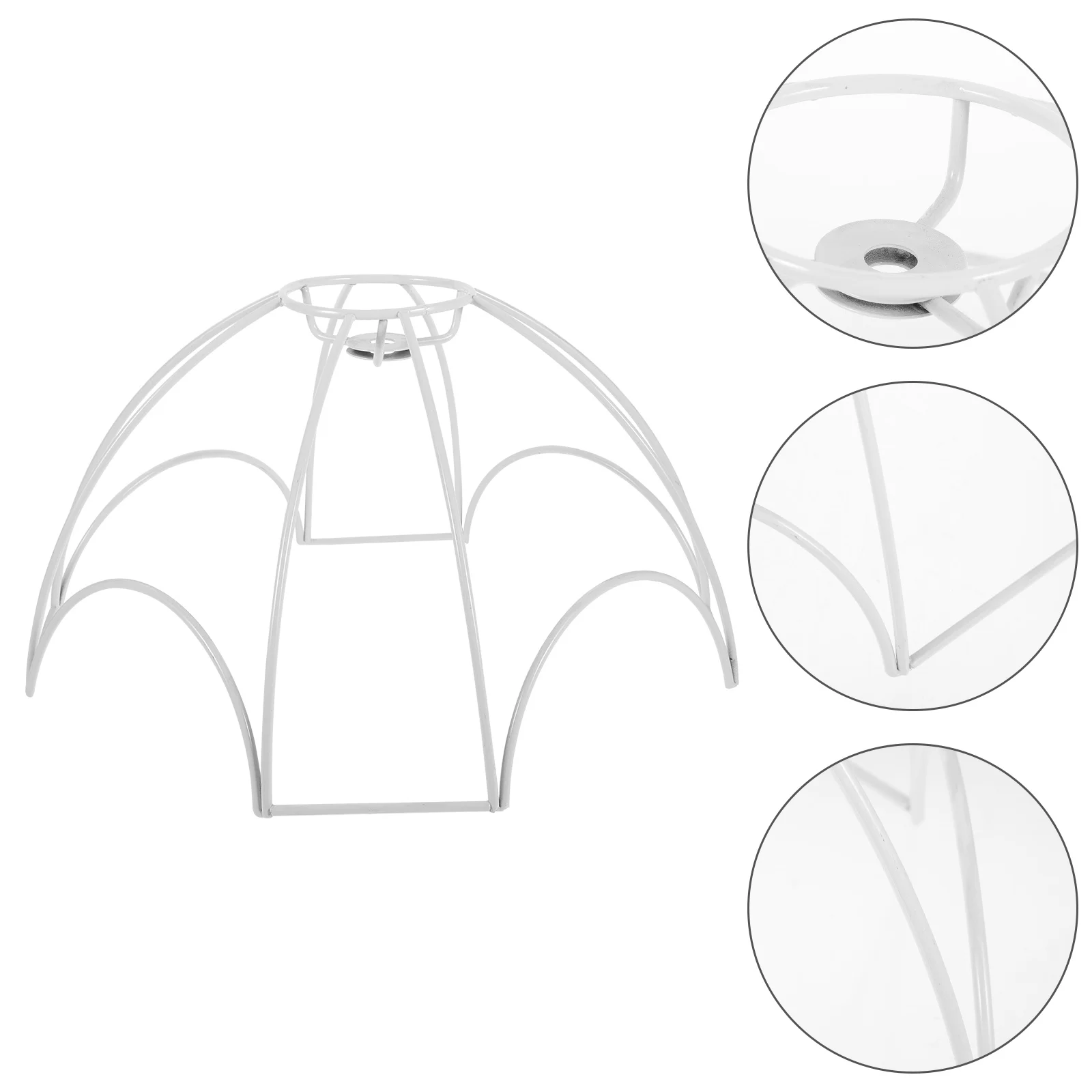 

Metal Cage Lampshade Making Frame Lights Holder Frames For DIY Table Cover Racks